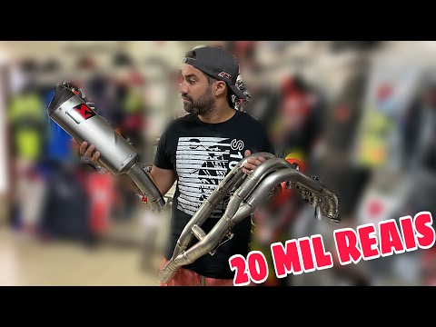 Leia mais sobre o artigo COMPREI UM AKRAPOVIC FULL TITÂNIO PRA S1000RR 2020 – R$ 19.000,000