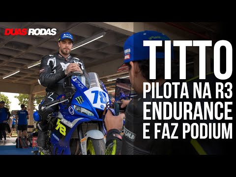 Leia mais sobre o artigo Felipe Titto, embaixador Duas Rodas, pilota Yamaha R3 em prova de endurance e faz podium