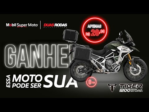Leia mais sobre o artigo Pilote Seus Sonhos – Concorra a uma Triumph Tiger 1200 Rally Explorer