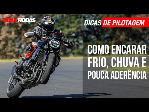 Leia mais sobre o artigo DICAS DE PILOTAGEM: COMO ENCARAR E PREPARAR A MOTO PARA O FRIO, A CHUVA E PISO COM POUCA ADERÊNCIA
