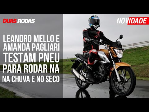 Leia mais sobre o artigo LEANDRO MELLO E AMANDA PAGLIARI TESTAM NOVO PNEU PARA RODAR NA CHUVA E NO TEMPO SECO
