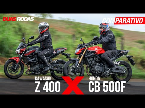 Leia mais sobre o artigo COMPARATIVO NAKED: HONDA CB 500F ENCARA A KAWASAKI Z 400 NA PISTA, NA CIDADE E NA ESTRADA