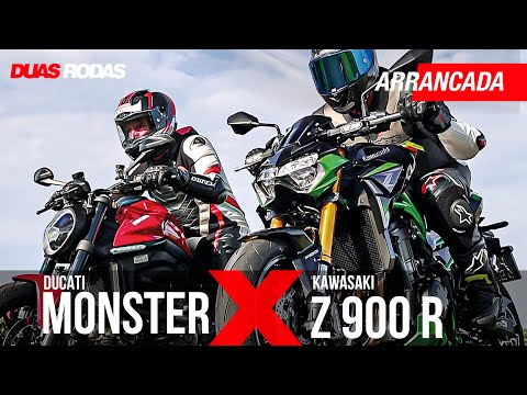 Leia mais sobre o artigo DUAS RODAS ARRANCADA: DUCATI MONSTER X KAWASAKI Z900 R