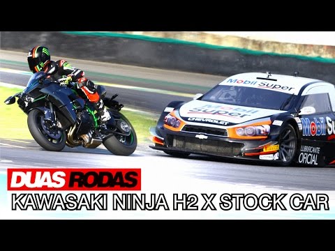 Leia mais sobre o artigo Kawasaki Ninja H2 x Stock Car V8