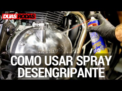 Leia mais sobre o artigo COMO USAR SPRAY DESENGRIPANTE NA MOTO
