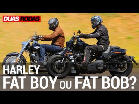 Leia mais sobre o artigo DIFERENÇAS DE HARLEY-DAVIDSON FAT BOY E FAT BOB