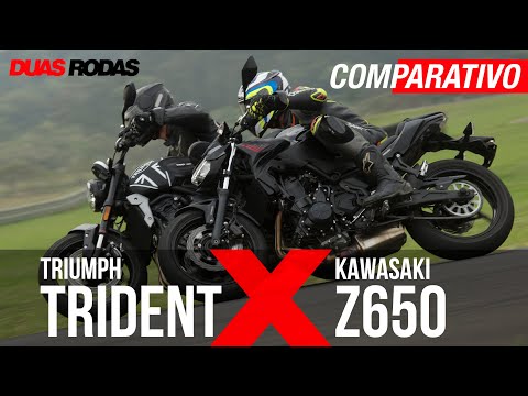 Leia mais sobre o artigo COMPARATIVO | NOVA TRIUMPH TRIDENT 660 x KAWASAKI Z650