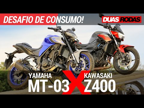 Leia mais sobre o artigo YAMAHA MT-03 x KAWASAKI Z400 | DESAFIO DE CONSUMO MOBIL EPISÓDIO 2