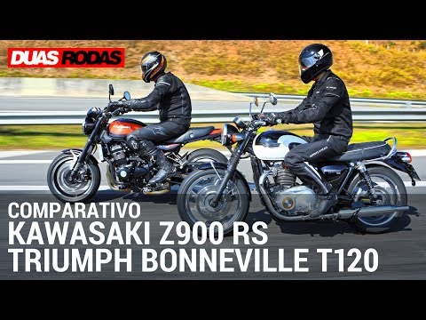 Leia mais sobre o artigo KAWASAKI Z900 RS x TRIUMPH BONNEVILLE T120