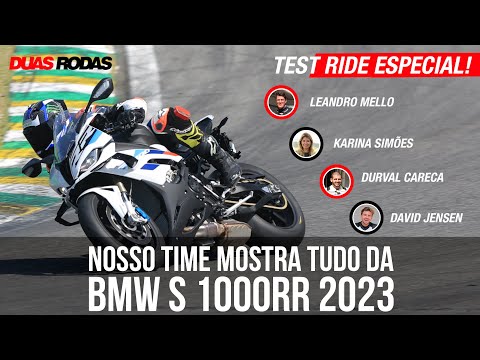 Leia mais sobre o artigo TEST RIDE ESPECIAL! NOSSO TIME MOSTRA TUDO DA BMW S 1000RR 2023