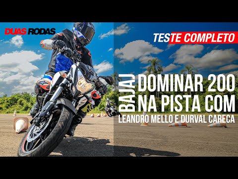 Leia mais sobre o artigo Leandro Mello e Durval Careca testam Bajaj Dominar 200 de um jeito que você nunca viu