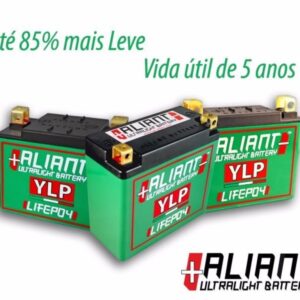 Bateria Para Moto 12v 7ah Lítio Lifepo4 85% Mais Leve Ylp07 Aliant