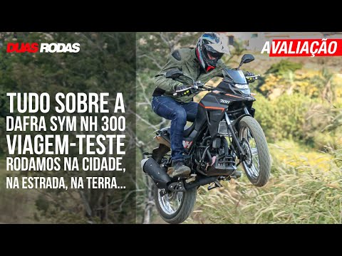 Leia mais sobre o artigo Viagem-teste e off-road com a SYM NH 300, como ela foi na estrada, na cidade e na terra
