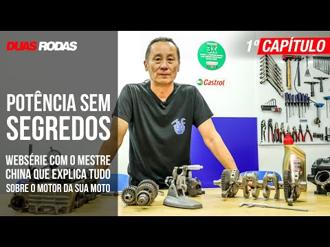 Leia mais sobre o artigo Potência é o tema do primeiro capítulo da série Castrol/Duas Rodas sobre mecânica com o Mestre China