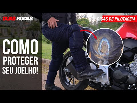 Leia mais sobre o artigo Lixamos um joelho e mostramos a diferença entre a calça jeans comum e a calça de motociclista