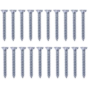 Parafuso Cabeça Chata Zincado 3,2X25Mm 20 Peças Worker