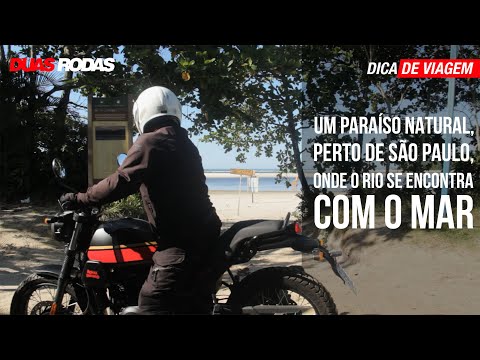 Leia mais sobre o artigo DICA DE VIAGEM DUAS RODAS: UM PARAÍSO NATURAL, PERTO DE SÃO PAULO, ONDE O RIO SE ENCONTRA COM O MAR
