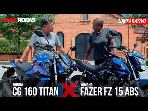 Leia mais sobre o artigo Comparativo Honda CG 160 Titan x Yamaha Fazer FZ 15 ABS