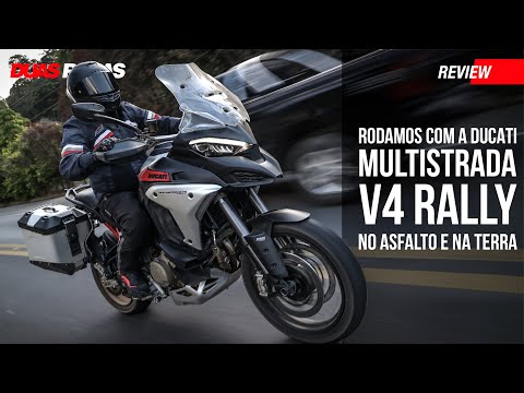 Leia mais sobre o artigo review: Ducati Multistrada V4 Rally Adventure no asfalto e na terra com tanque de litros