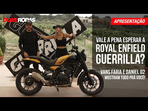 Leia mais sobre o artigo GUERRILLA 450 SÓ EM 2025! VALE A PENA ESPERAR POR ESSA ROYAL ENFIELD? D2 E VANS RODARAM E COMENTAM