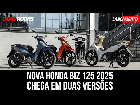 Leia mais sobre o artigo LANÇAMENTO: NOVA HONDA BIZ 125 2025 CHEGA EM DUAS VERSÕES ES (R$ 12.000) E EX (R$ 14.970,00)