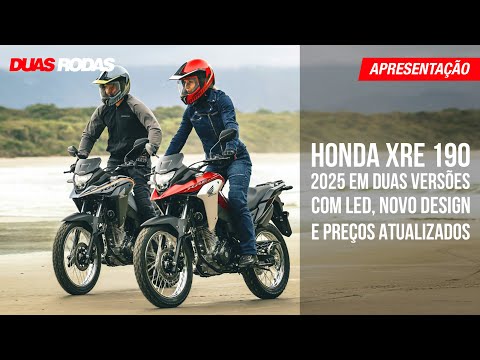 Leia mais sobre o artigo HONDA XRE 190 (2025) FICOU MAIS IMPONENTE, TRAZ FAROL DE LED, NOVO DESIGN, MAS O PREÇO AUMENTOU