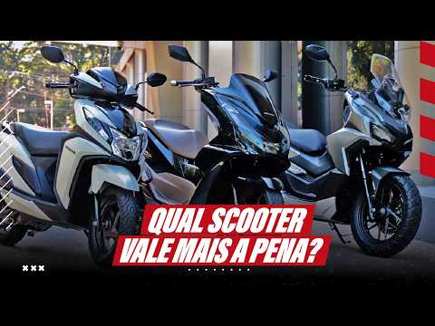 Leia mais sobre o artigo Scooters Honda em teste | Elite 125 x PCX 160 x ADV 160 — Qual é a melhor?