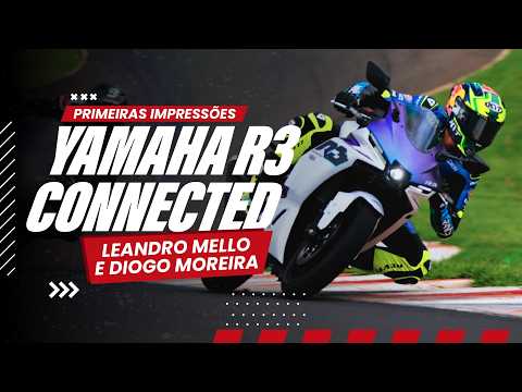 Leia mais sobre o artigo Diogo Moreira e Leandro Mello testam a nova Yamaha R3 Connected