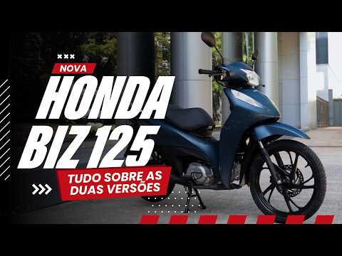 Leia mais sobre o artigo NOVA HONDA BIZ 125 | TUDO SOBRE AS DUAS VERSÕES