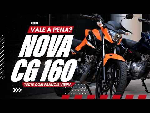 Leia mais sobre o artigo NOVA GERAÇÃO DA HONDA CG 160 | TESTE E PRIMEIRAS IMPRESSÕES