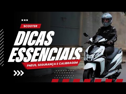 Leia mais sobre o artigo Dicas ESSENCIAIS para sua SCOOTER: Pneus, Segurança e Calibragem | Sany Max e Technic
