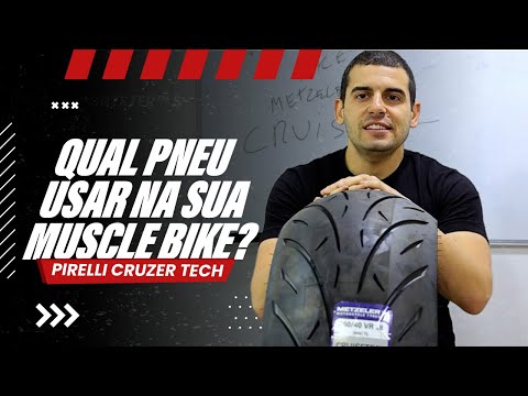 Leia mais sobre o artigo Qual pneu usar na sua muscle bike? Durval Careca apresenta o Pirelli Cruzer Tech!