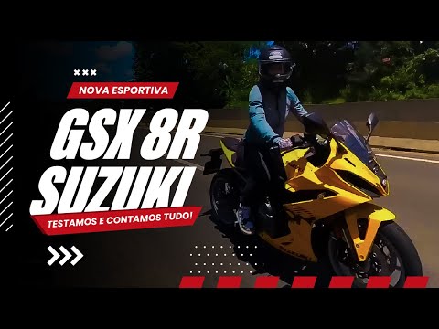 Leia mais sobre o artigo GSX-8R: A NOVA ESPORTIVA DA SUZUKI CHEGOU | TESTAMOS E CONTAMOS TUDO!