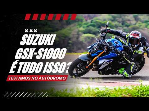 Leia mais sobre o artigo SUZUKI GSX-S1000 É TUDO ISSO? | Testamos a Naked no Autódromo