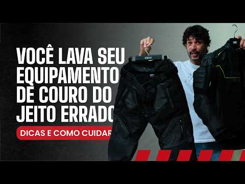Leia mais sobre o artigo Você lava seu equipamento de couro do jeito errado | Dicas e como cuidar