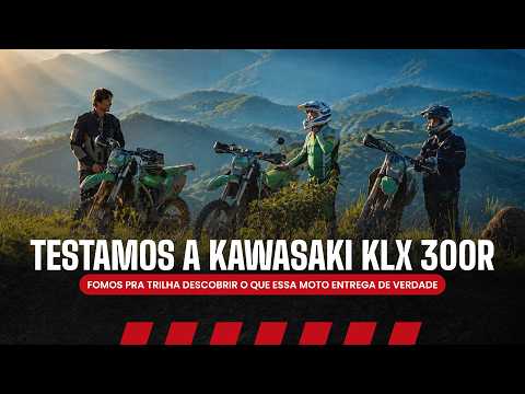 Leia mais sobre o artigo TESTAMOS A KAWASAKI KLX 300R | Fomos pra trilha descobrir o que essa moto entrega de verdade