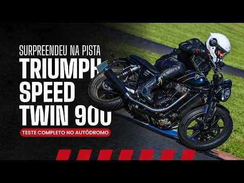 Leia mais sobre o artigo A TRIUMPH SPEED TWIN 900 SURPREENDEU NA PISTA | Teste completo no Autódromo de Capuava