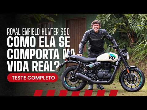 Leia mais sobre o artigo ROYAL ENFIELD HUNTER 350 | COMO ELA SE COMPORTA NA VIDA REAL?