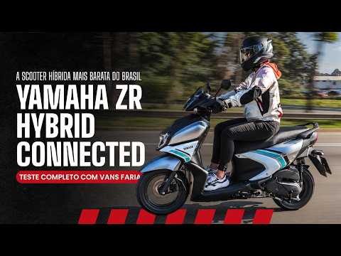 Leia mais sobre o artigo YAMAHA ZR HYBRID CONNECTED | Vans Faria testou a scooter híbrida mais barata do Brasil