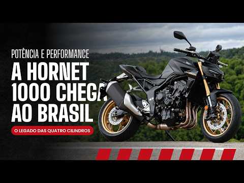 Leia mais sobre o artigo Potência e performance – A Hornet 1000 chega ao Brasil para devolver o legado das quatro cilindros